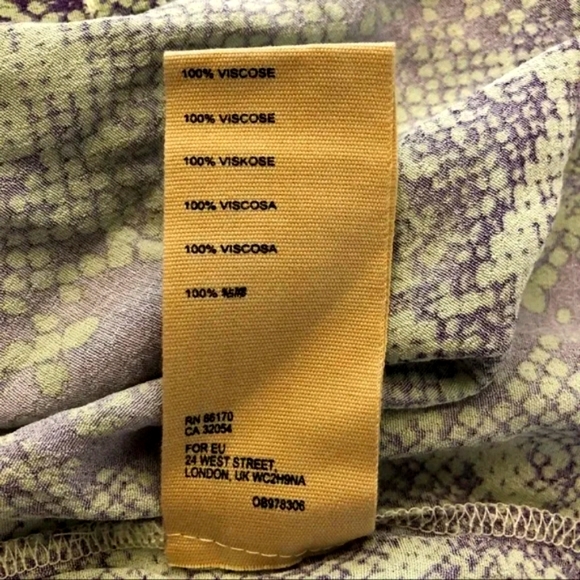 Free People Kate Reptile Print Midi Skirt - Picture 5 of 7